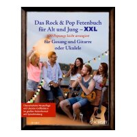 Das Rock+Pop Fetenbuch 2 XXL für GIT + UKU