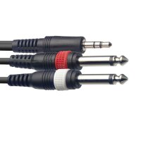 Y-Kabel 3,5 ST KLI <  2 x KLI SYC1/MPSB 1 mtr.