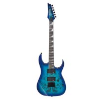 EGIT Ibanez GRGR 221 PA AQB Aqua Burst Rev.Headstock