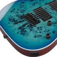 EGIT Ibanez GRGR 221 PA AQB Aqua Burst Rev.Headstock