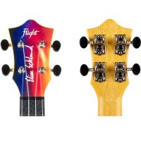 Ukulele CON Flight TUC EE Sunset Travel