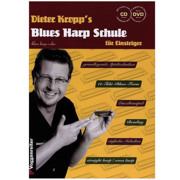 Blues Harp Schule Dieter Kropp für Einsteiger