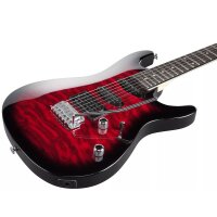 EGIT Ibanez GRX 70 QA-TRB TransRed