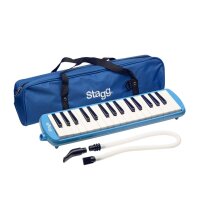 Melodica Stagg BLU 32 Tasten mit Tasche + 2. MuStk