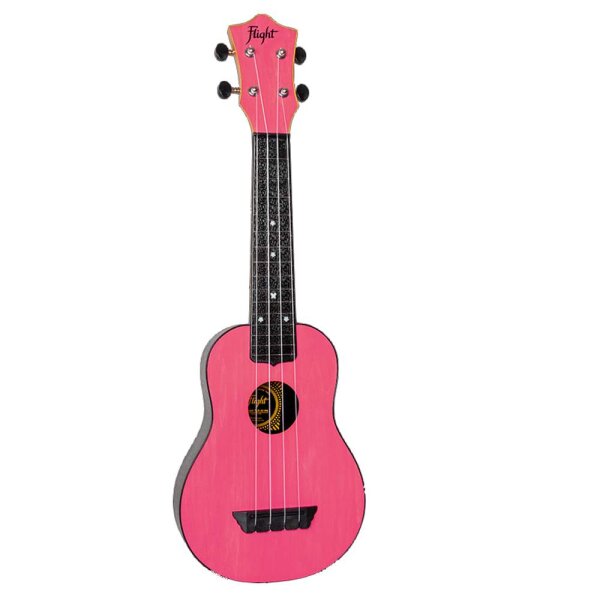 Ukulele SOP Flight TUS 35 PINK+Bag