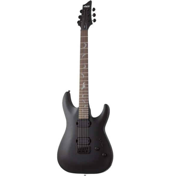 EGIT Schecter Damien 6 Black Satin SC 2470