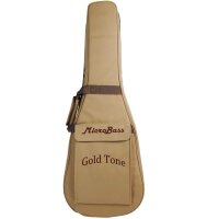 EABass Gold Tone 25" fretted m.Bag