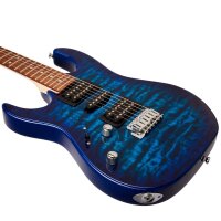 EGIT Ibanez GRX 70 QAL-TBB TransBlue LH