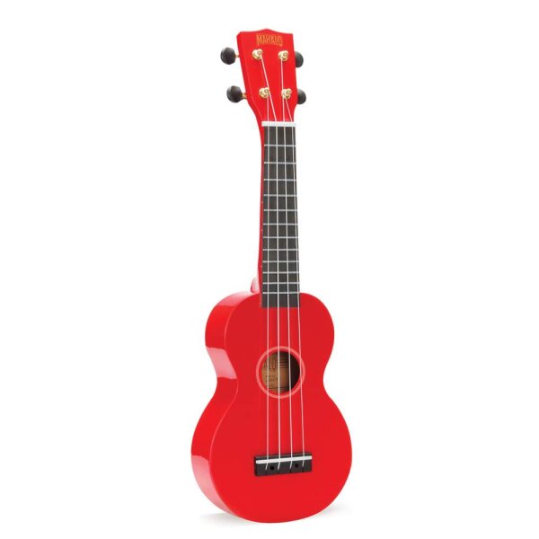 Ukulele SOPMahalo Rainbow Serie Red m. Bag