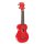 Ukulele SOPMahalo Rainbow Serie Red m. Bag