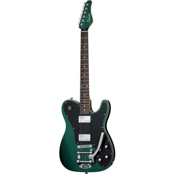 EGIT Schecter Vintage PT FastbackIIB DEG DarkEmeraldGreen